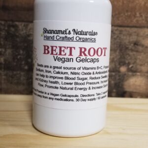 Organic Beet Root Vegan Gel Capsules