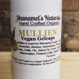 Organic Mullein Vegan Gel Capsules