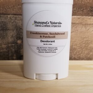 Frankincense, Sandalwood & Patchouli Deodorant